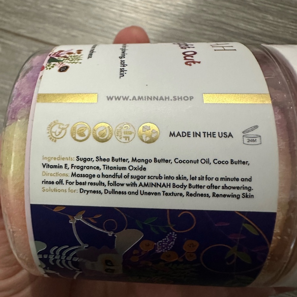 Aminnah Ghouls Night Out Sugar Scrub - Picture 2 of 2